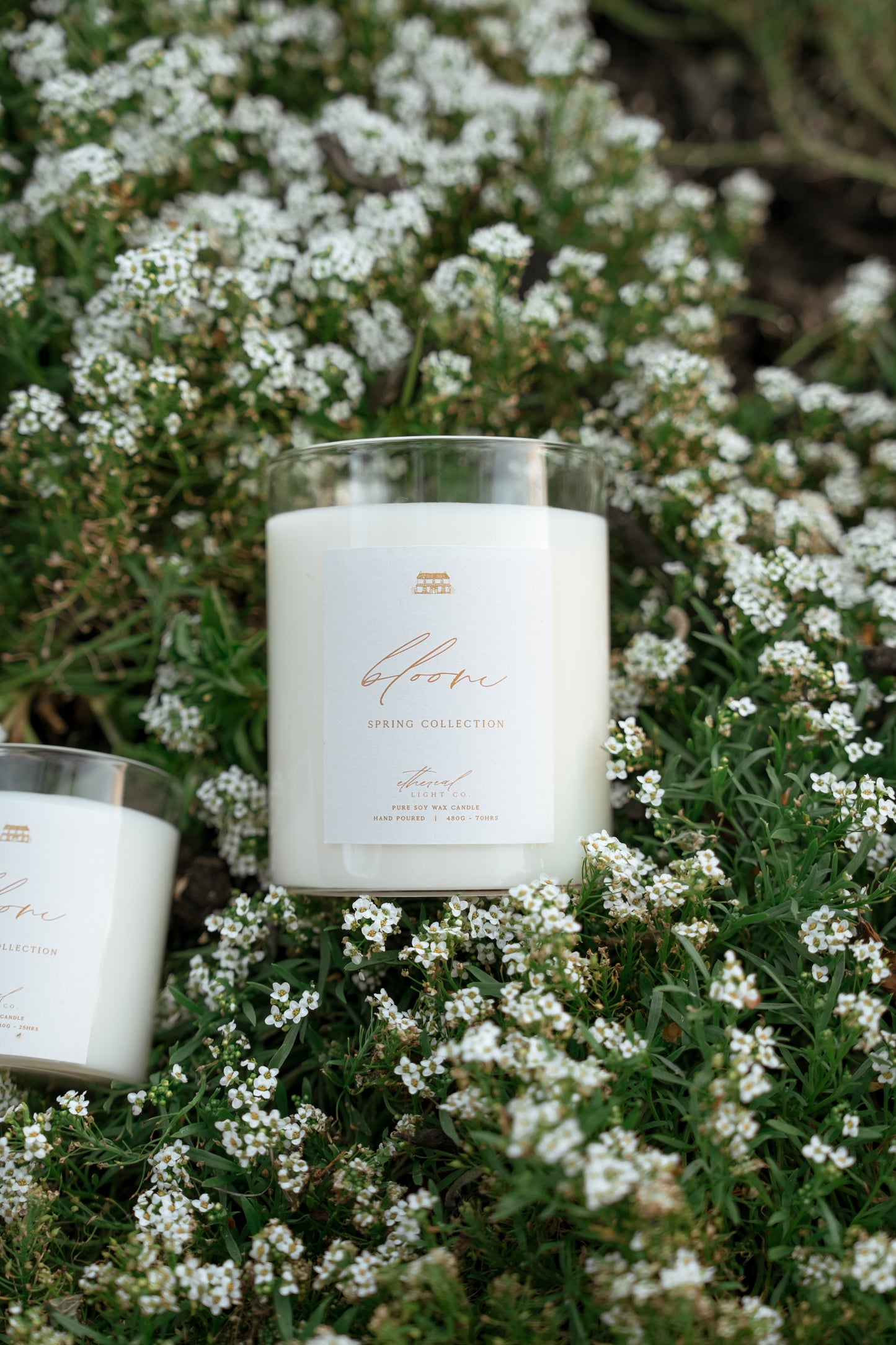 Spring Collection   -   Bloom  -   Hand-Picked Spring Florals Candle