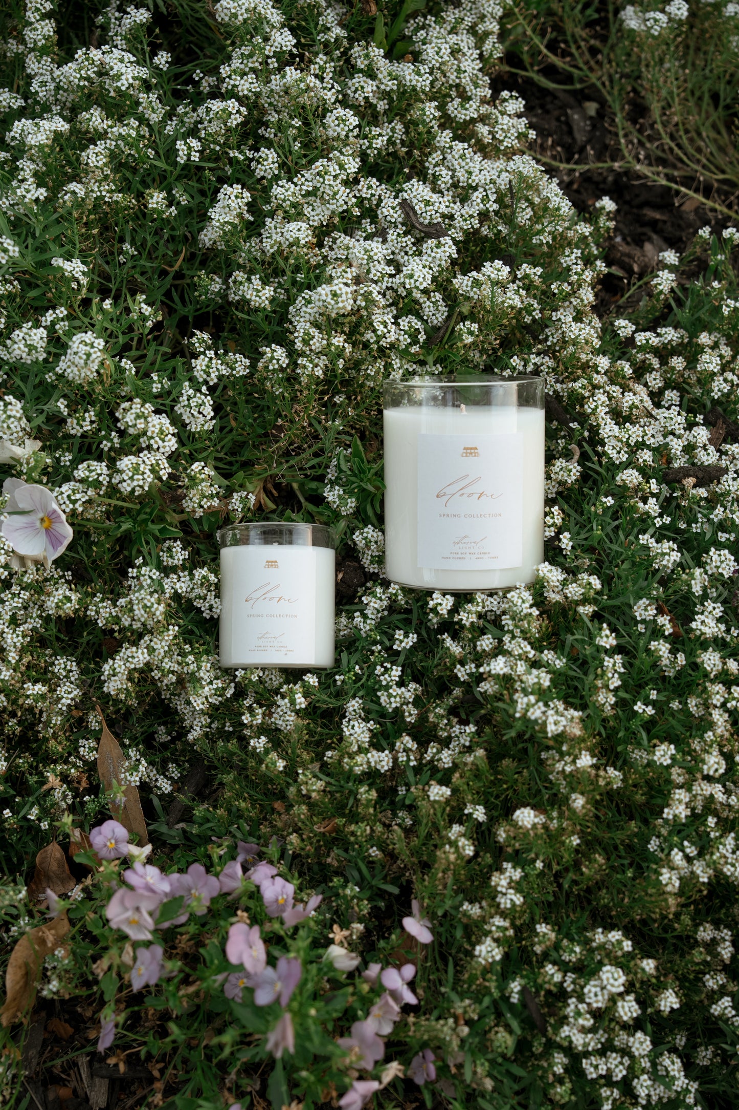 Spring Collection   -   Bloom  -   Hand-Picked Spring Florals Candle