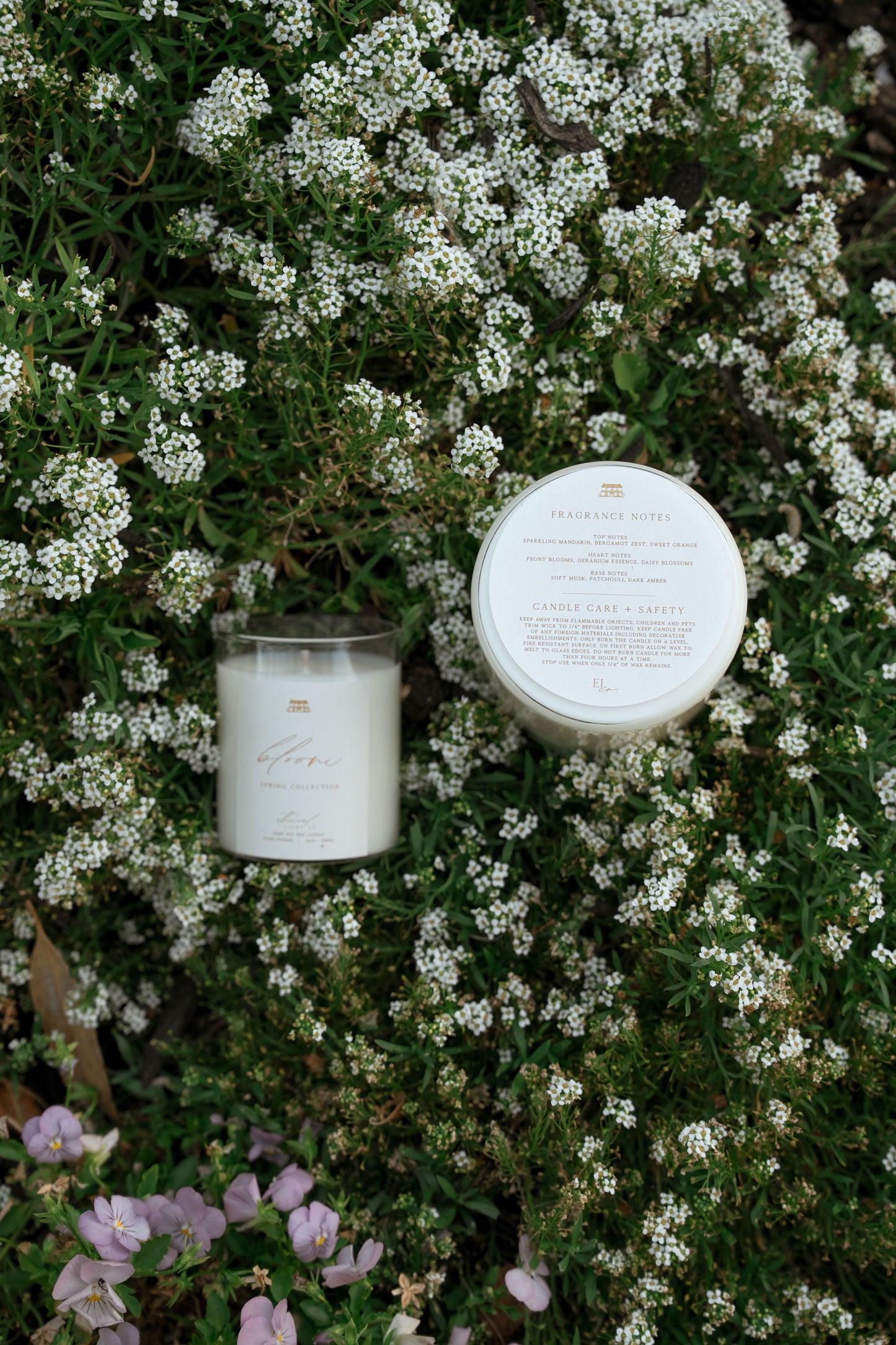 Spring Collection   -   Bloom  -   Hand-Picked Spring Florals Candle