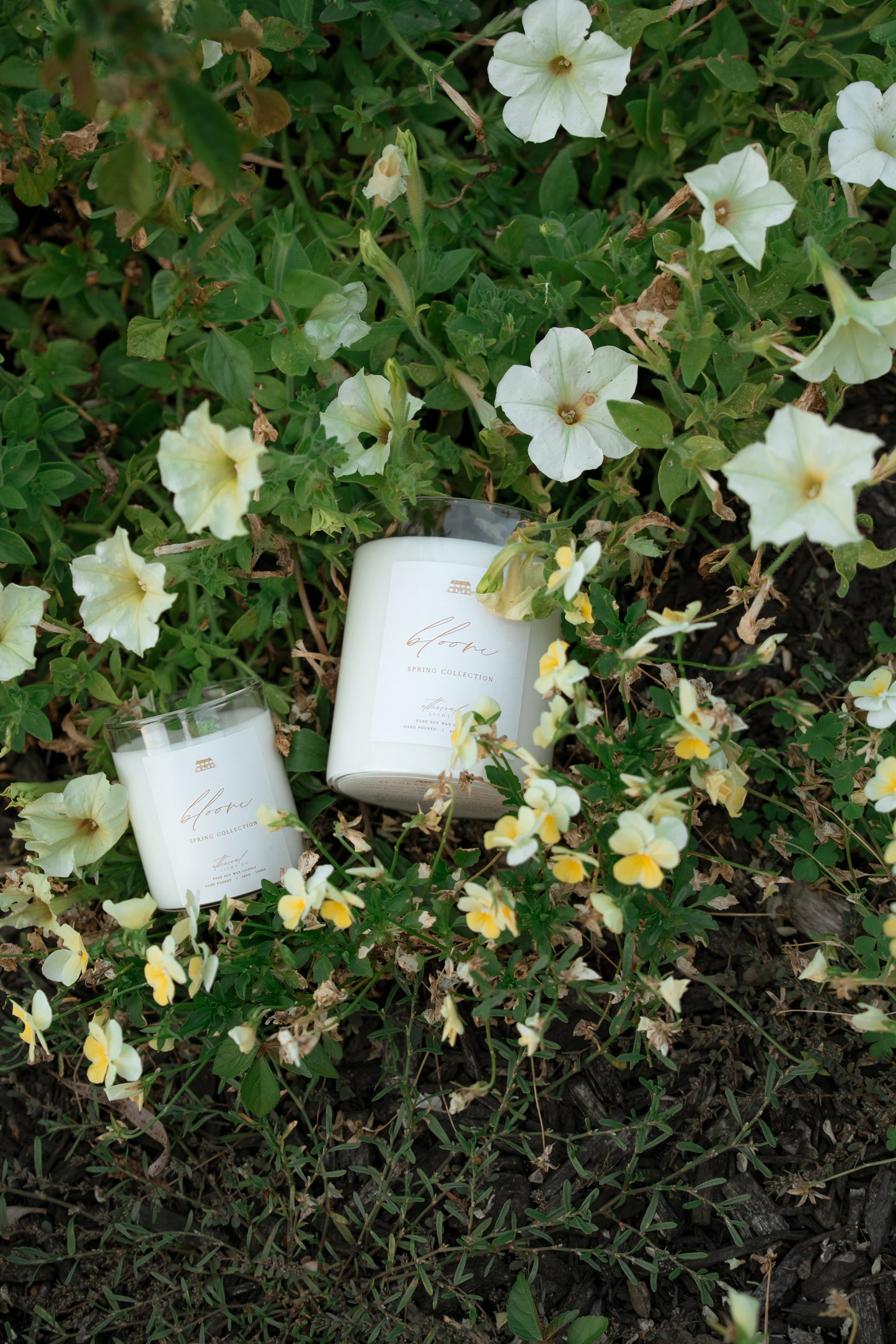Spring Collection   -   Bloom  -   Hand-Picked Spring Florals Candle