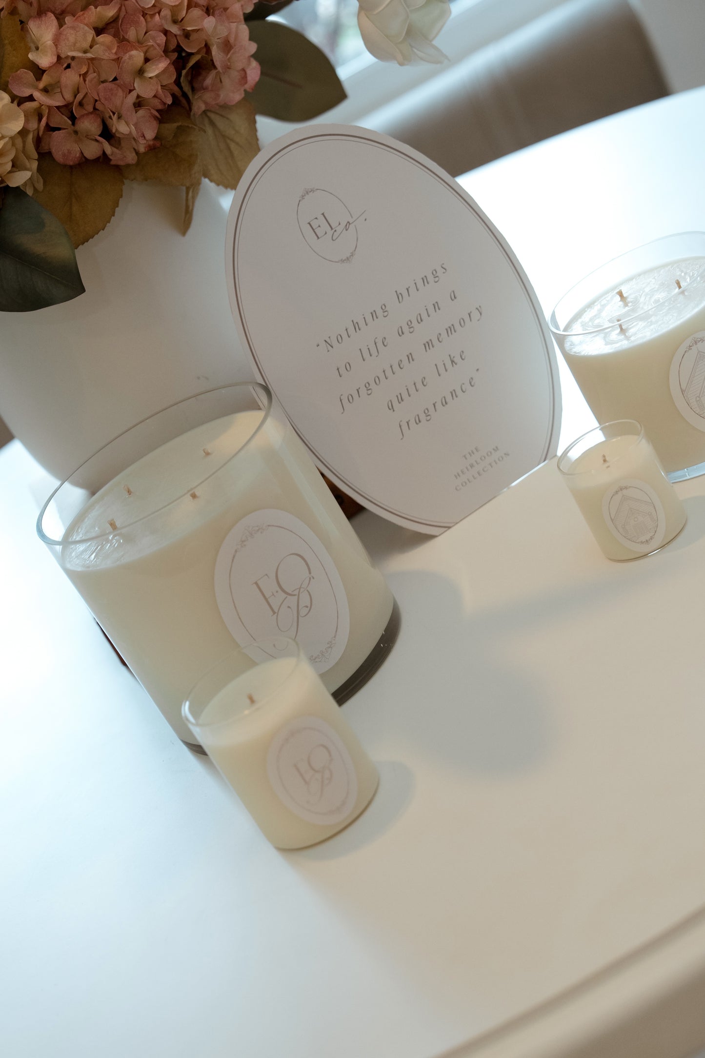 The Heirloom Collection  -   Custom Wedding Candles